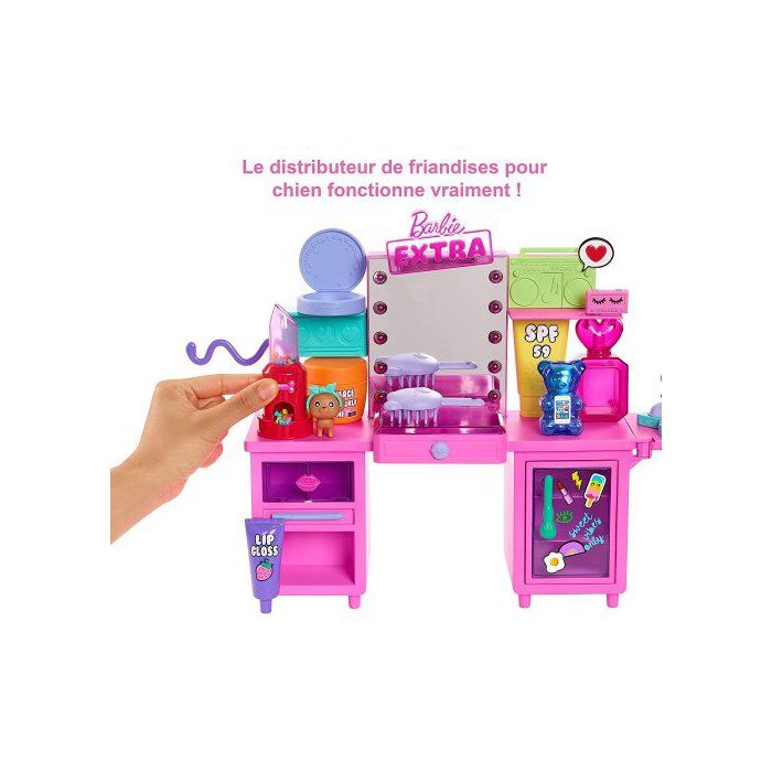 Jeu Imitation Coiffure Fer à Friser Jeu D'Imitation Coiffure De , Coffret Jeu D'Imitation Salon De Beauté Pour Petites Filles, Jouet De Coiffure Et Déguisement Avec Clips D'oreille Fer à Friser Barrette
