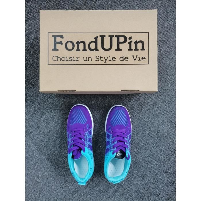 Baskets Femme FONDUPIN- Chaussures de Sport Léger- Respirant