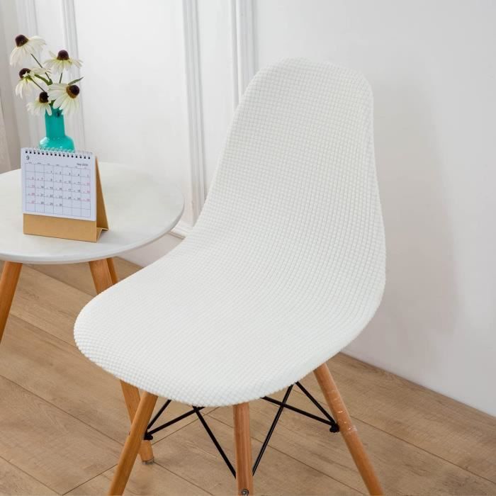 Housses De Chaise Salle à Manger Housse De Chaise Scandinave Pour Salle à Manger Extensibles Housses De Chaise De Forme Incurvée | Leroy Merlin