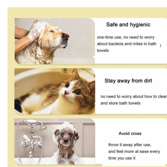 Linge de Maison,Serviette de bain en microcarence à séchage rapide pour  chien,super absorbante,portable[A262252225] - Cdiscount Maison