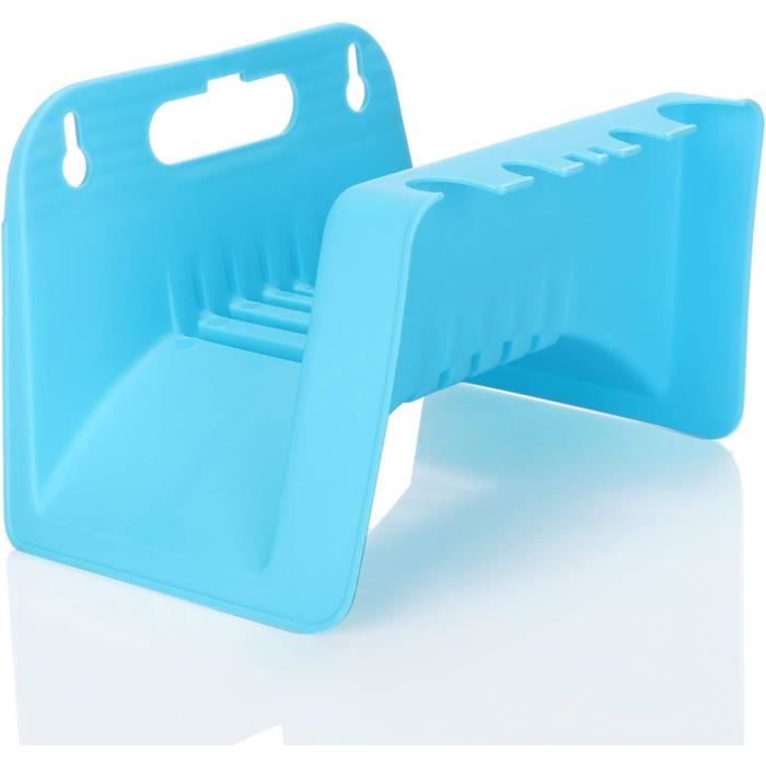 Support Tuyau Arrosage GOPLUS Autoportant - Métal Noir 106cm Pour Jardin