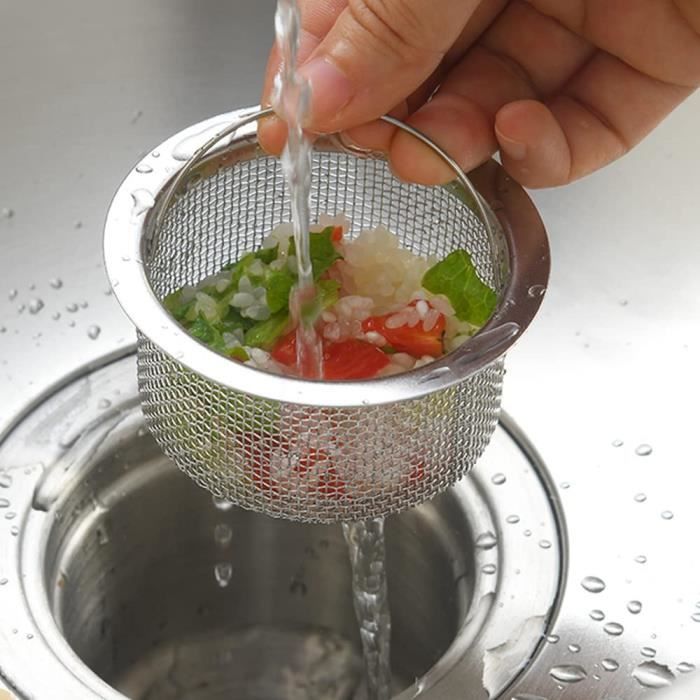 Ainiv Filtre évier Cuisine 80, Bouchon Evier avec Drain Hair Catcher Ainiv Filtre évier Cuisine 80, Bouchon Evier avec Drain Hair Catcher