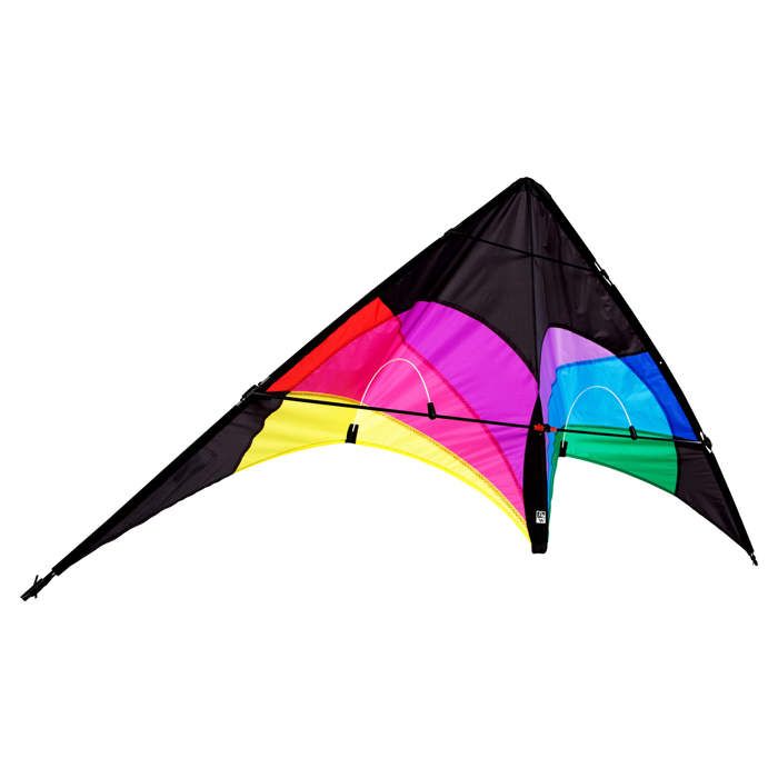 Cerf-volant Stunt Wolkenstürmer Flip Blue – Débutant, 140 Cm, Prêt à Voler