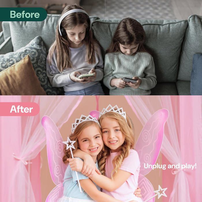 Tente GENERIQUE Filles château de princesse Tente pour enfants mignon Rose + Lumière LED Colorée -sans batterie Tente GENERIQUE Filles château de princesse Tente pour enfants mignon Rose + Lumière LED Colorée -sans batterie