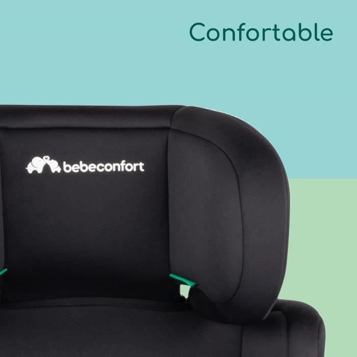 Bébé Confort Rehausseur auto enfant Manga I-Safe Full Black