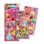 Neufs Lot de 3 Planches de Stickers Animaux