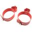 Bague Fantaisie Crâne Et Menottes - Alliage 3 Tons, Neuf Avec étiquettes, Style Rock