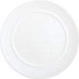 Assiette plate blanche 25 cm - Alexie Blanc - Luminarc-0