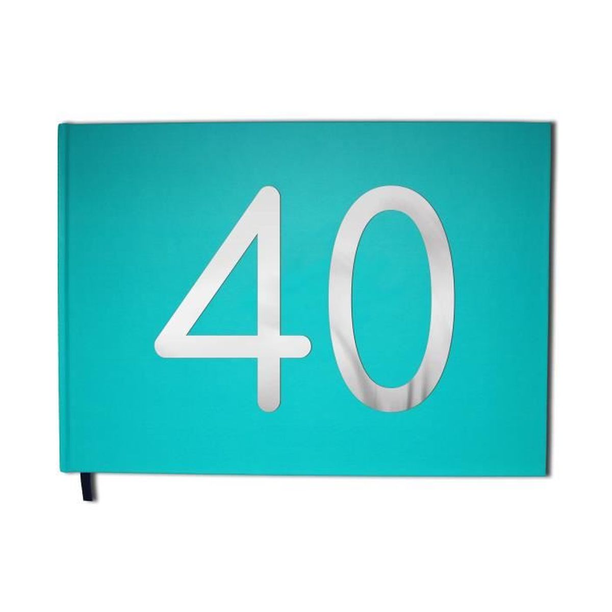 Livre D Or 40 Ans Anniversaire Mariage Retraite Lettres Chromees 100 Pages Qualite Premium Uttscheid Couleur Bleu Ca Achat Vente Livre D Or Livre D Or 40 Ans Cdiscount