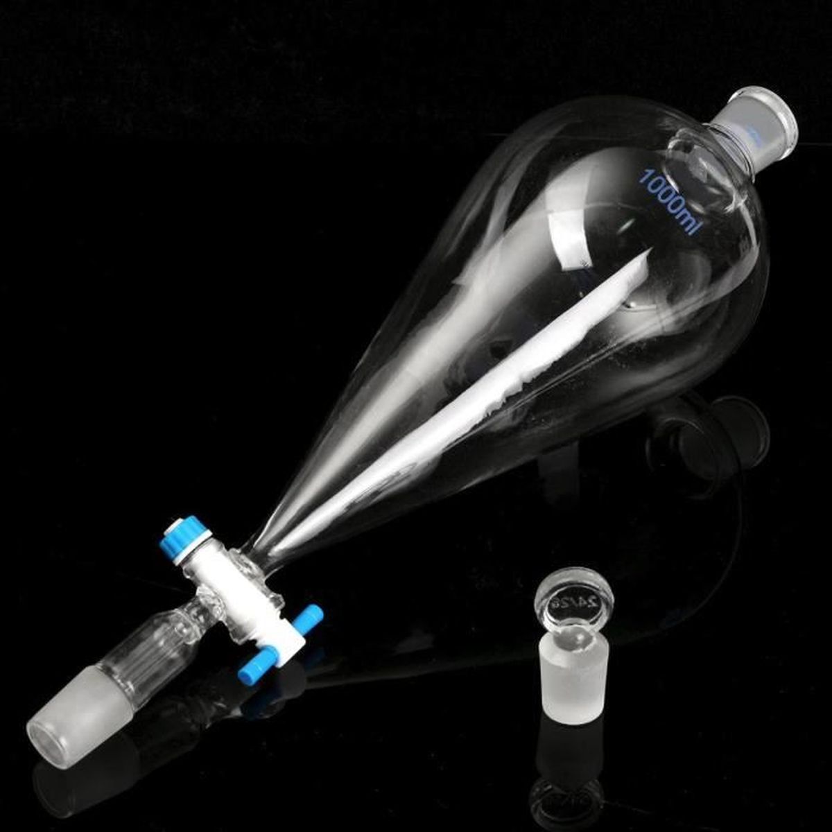 1000ml 24/29 Laboratoire Verre Ampoule à décanter Entonnoir Séparation — free download
