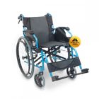 MOBICLINIC SPANISH LEADING COMPANY SINCE 1985 Mobiclinic Bolonia Fauteuil Roulant Pliable et léger Dossier Pliable et DivisibleRepose-pieds AmovibleRepose-pied PliableBleu