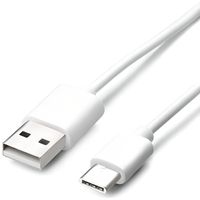 Lot de 2 Cable de charge Rapide USB Type C blanc, pour mobile Samsung Galaxy S9 Plus 1 mètre - Marque Yuan Yuan