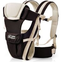Porte-bébé ergonomique CODREAM - Porte Bébé - Noir - De 0 à 36 mois - Jusqu'à 30 kg