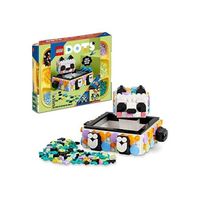 LEGO® 41959 DOTS Le Vide-poche Panda, Jouet avec Boîte de Rangement et Décoration pour Chambre ou Bureau d'Enfants dès 6 ans