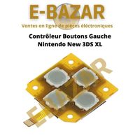Pad directionnel contrôleur boutons gauche Nintendo New 3DS XL - Marron Doré - Garantie 2 ans