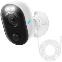 Reolink Lumus Caméra de Surveillance Extérieure avec Projecteur LED 1080P WiFi 2,4GHz Alerte de Mouvement PIR Audio Bidirectionnelle