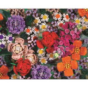 PUZZLE Puzzle 1000 pièces - Galison - Fleurs en briques L