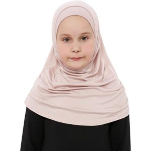 ECHARPE DE BAPTÊME Hijab Musulmane Pour Enfant, Turban Bebe Fille, Bonnet Foulard Femme Pour Priere, Vetement Musulman En Viscose Pour Abaya Le[n11860]
