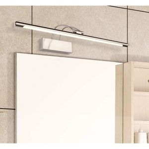 applique murale salle de bain IP44 Cywer lights miroirs 550lm 8.4W blanc neutre 40cm