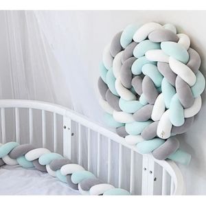 TOUR DE LIT BÉBÉ 3M Tour de Lit Coussin Serpent Coussin Tressé Pare