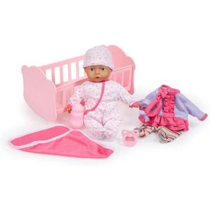 POUPÉE Bayer Design 93202AE Anna Cozy Set Poupée avec lit