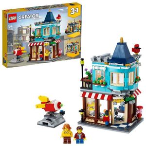GARAGE - BATIMENT LEGO® Creator - Le magasin de jouets du centre-ville - Jeu Créatif 8 Ans Et Plus - 554 Pièces