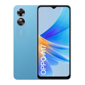 SMARTPHONE Oppo A17 4Go/64Go Bleu (Lake Blue) Double SIM