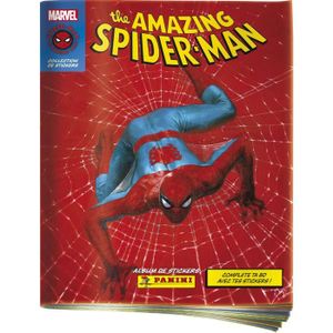 CARTE A COLLECTIONNER Album Spiderman 60ème anniversaire - 192 stickers et 60 cartes - PANINI