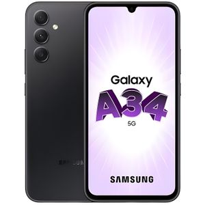 SMARTPHONE SAMSUNG Galaxy A34 5G Graphite 256 Go