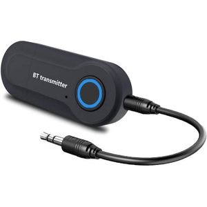 Bt5.3 Adaptateur Bluetooth pour voiture 3.5mm Aux Câble Bluetooth 5.3 5.0  4.2 4.0 Récepteur Transmetteur Spea