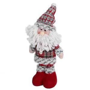 MAISON POUPÉE RHO- Jouet bonhomme de neige de Noël Décoration de maison de jouet de poupée innovante rétractable de Noël pour