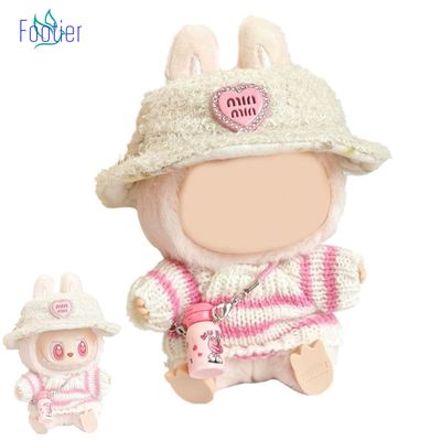 Vêtements de poupée de 17 cm – Ensemble 2 pièces pour poupées | Salopette + casquette | Vêtements de poupée mignons de 17 cm – Adorable tenue pour 17 cm (Style-D