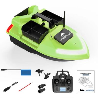 Bateau Amorceur Télécommandé Froulaland – 500 M, 1,5 Kg De Charge, LED, Camo, Pour Pêche à La Carpe