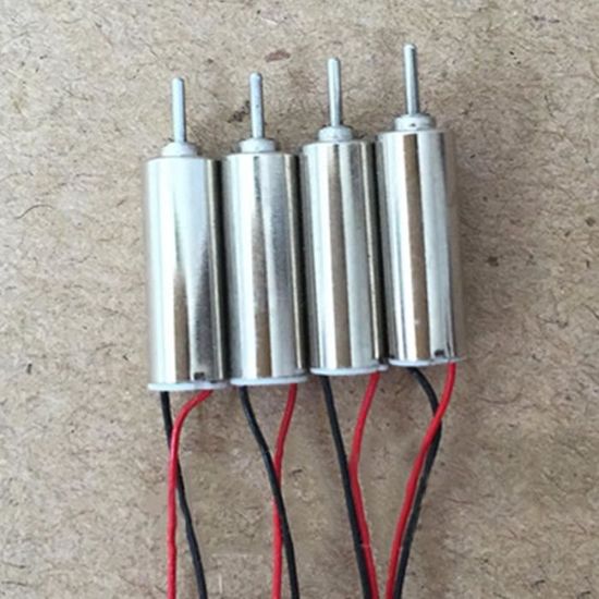 Mini Motori DC Senza Nucleo 4,5V 31440 RPM – 4 Pezzi Da 4x12mm Per Elicotteri RC E Robot