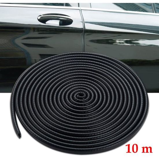 Bande Adhésive Décorative Noire Brillante Pour Carrosserie Voiture - Rouleau - Neuf