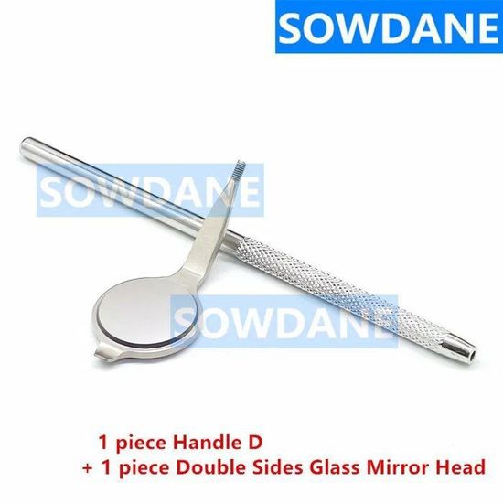 Miroir Dentaire (Odontoscope) Micro-Bouche - Poignée Détachable - Stérilisable - Marque AZDENT