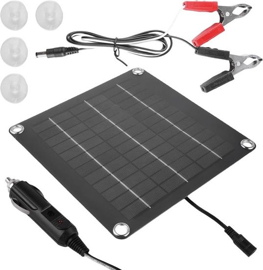 Chargeur De Batterie Solaire De Voiture 12 V 10 W Panneau Solaire — free download