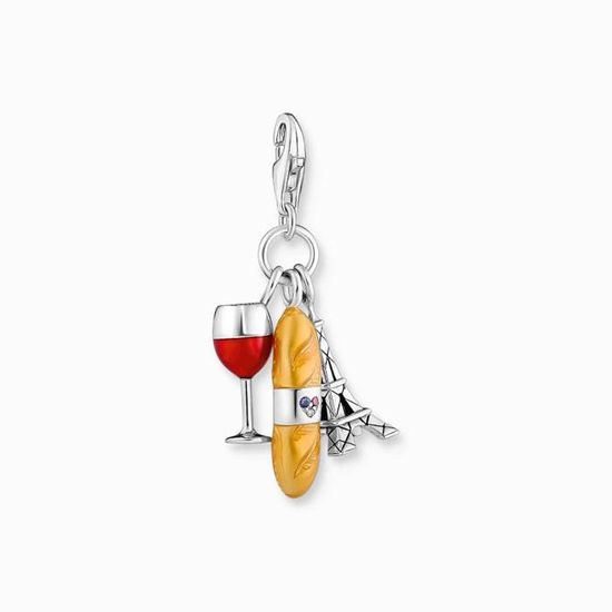 33 Charmes Pour Verres à Vin - Marqueurs Réutilisables - Thème Ciel Et Océan - Sac De Rangement Inclus