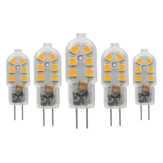 Ampoules LED G4 NonDimmable Blanc Chaud 3000K 2W 200LM Equivalent 20W