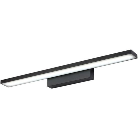 Applique Murale LED Salle De Bain 9W/12W - Éclairage Miroir étanche, Dimmable, Acier Inoxydable, 3 Couleurs Réglables, 40/55 Cm