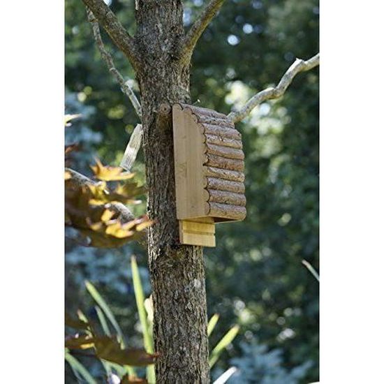 Greenkey 695 Moyen Bat Box-bois naturel