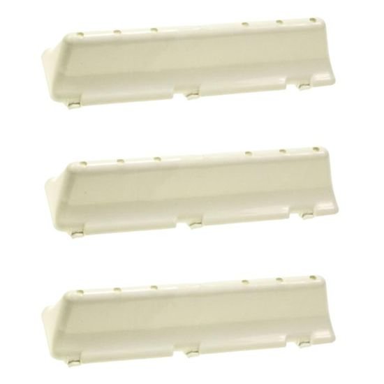 SPARES2GO Lot de 3 aubes de tambour à 10 trous pour machines à laver