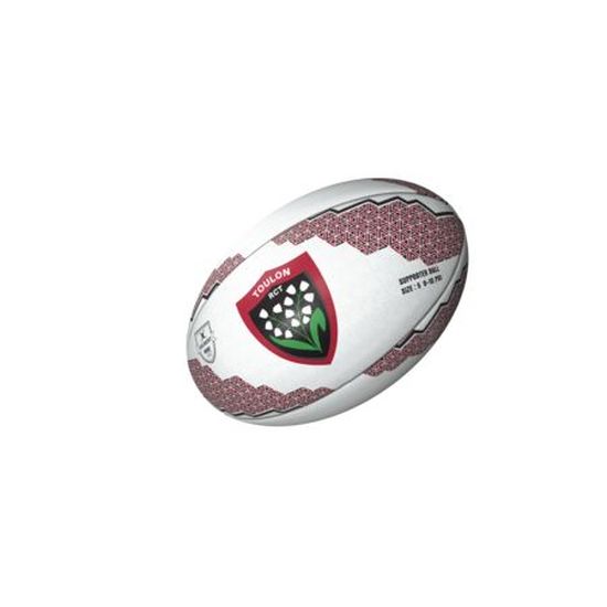 Gilbert Mini Ballon De Rugby RCT Toulon - Collection Officielle Rugby Club Toulonnais