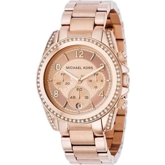 Michael Kors Montre de Femme MK5263 Cadran Rose Ch Rose Achat