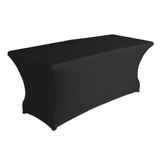 Housse Extensible Pour Table Rectangulaire Noir Achat Vente Housse Meuble Jardin Housse Extensible Pour Tabl Cdiscount