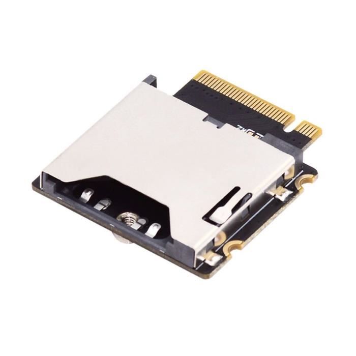 Gadpiparty Câble Extension Carte Mémoire SD 62cm - Adaptateur Micro SD TF Pour GPS Voiture DVR