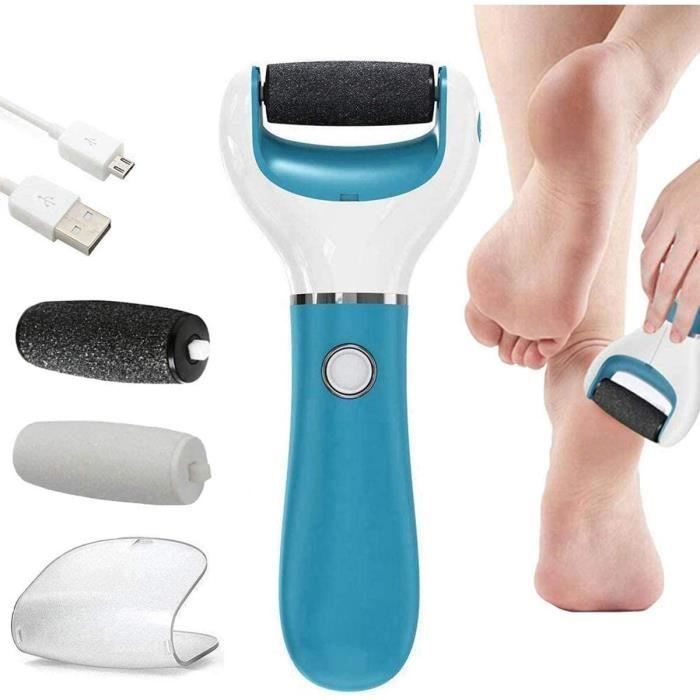 Râpe électrique Pour Pieds - Ponceuse Anti-callosités Rechargeable - Avec Lime - Neuf