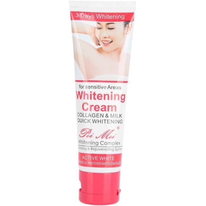 Crème Eclaircissante Crème Eclaircissante, pour les zones intimes des aisselles Essence de