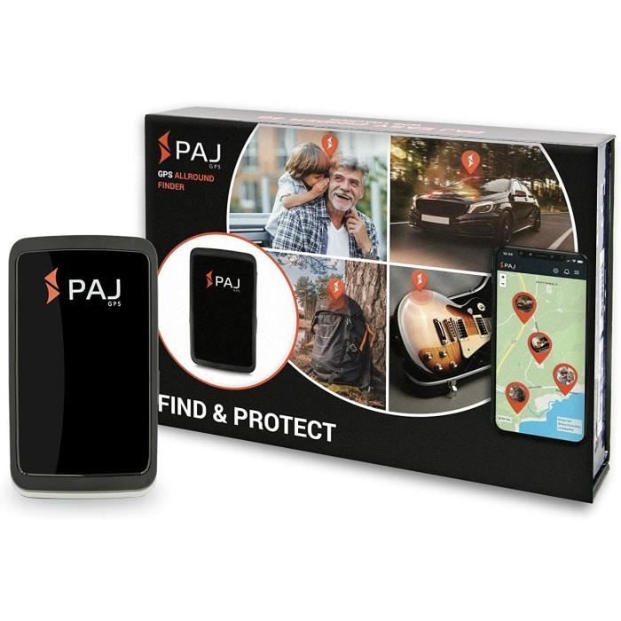 PAJ GPS Allround Finder– Traceur GPS Voiture, Moto, Objets et Personnes– Tracker GPS en Temps réel-Autonomie jusqu'à 60 jours