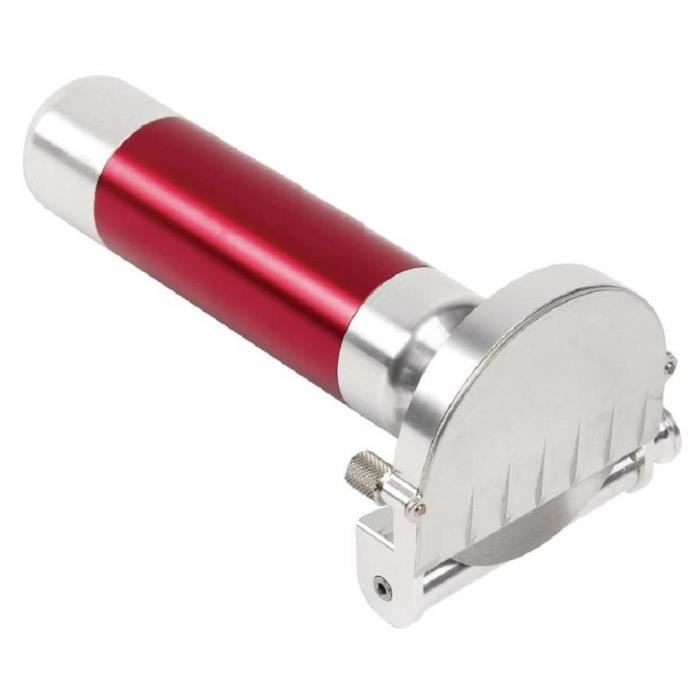 Couteau kebab électrique professionnel rouge - Lame 80 mm